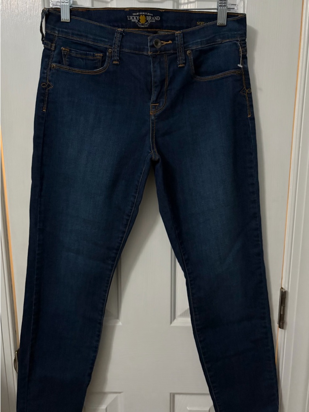 Lucky Brand Women's Dark Indigo Skinny Jeans / Sofia Capri NWOT